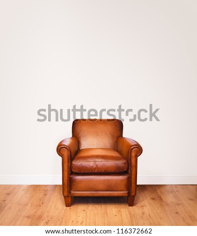 Leather armchair Royalty-Free Stock Photo #116372662