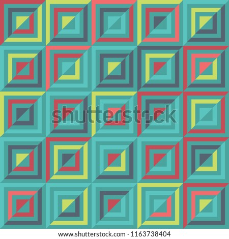 Abstract background of geometric shapes. Vector illustration.
