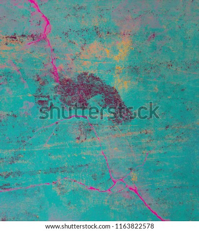Painted concrete wall. Abstract background. Handmade painting. Art texture. Colorful modern artwork. Strokes of fat paint. Brushstrokes. Modern art. Contemporary art. Artistic wall paint.