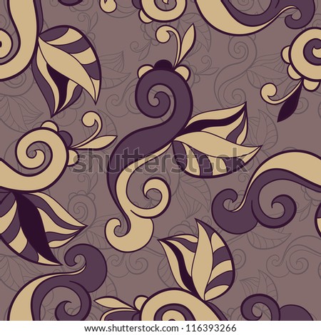 Seamless abstract pattern for wallpaper, wrapping paper, background etc