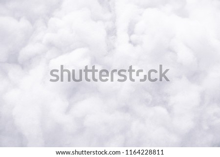 white fluffy cotton background, abstract luxury wadding cloud texture Royalty-Free Stock Photo #1164228811