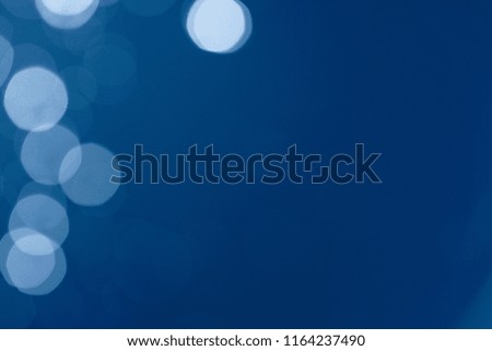 Beautiful blue bokeh background. Abstract.