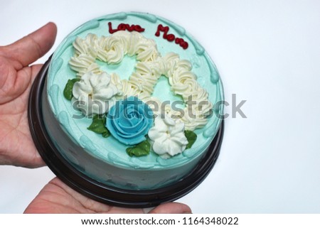 cake for mother day at Bangkok, Thailand