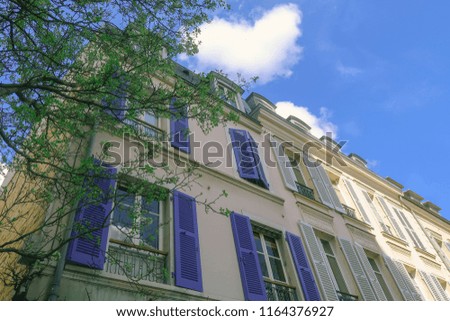 house exterior in france view from below
