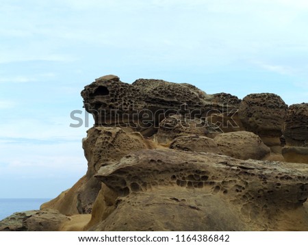 Beautiful rock formation
