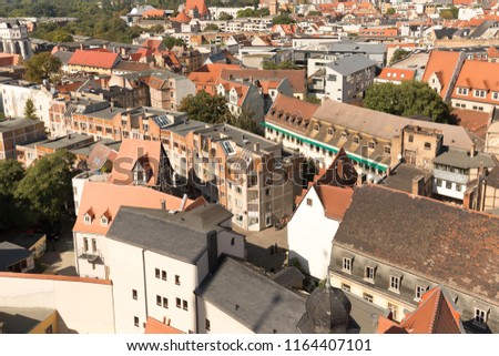 above the roofs of the city, townscape, buildings, summer, roofs, houses, historic, travel, View over the city, cityscapes, roofs of a big city