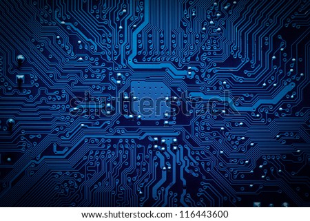 Circuit board background Royalty-Free Stock Photo #116443600