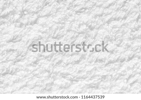 White natural cotton towel background