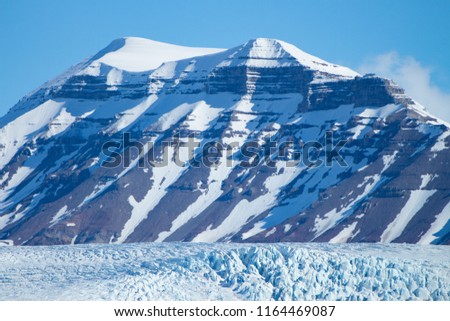 glacier, svalbard, norway, arctic