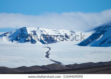 glacier, svalbard, norway, arctic