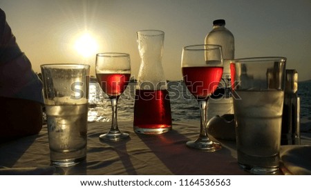 Drinks, in the Evening in Kos