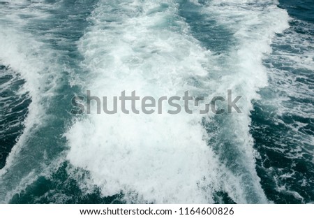ocean waves. Blue water background