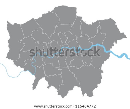 LONDON-MAP Stock Vector Images - Avopix.com