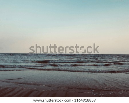Beach as background 