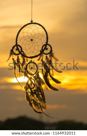 Dream Catcher on the sunset background

 Royalty-Free Stock Photo #1164932011
