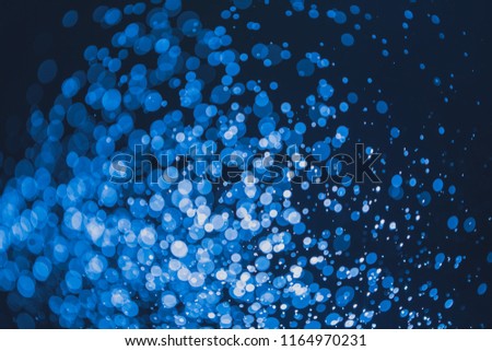 blue Bokeh abstract light backgrounds