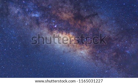 star in the milky way, astronaut background