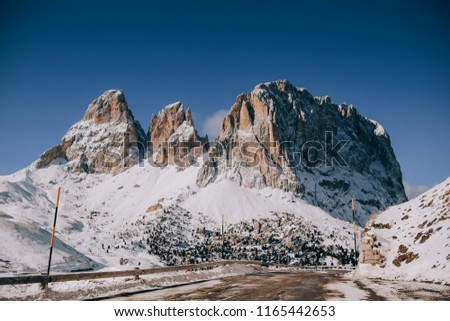 winter landscape in the Austrian mountains