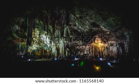 "Khao Bin Cave" is a beautiful cave in Thailand.