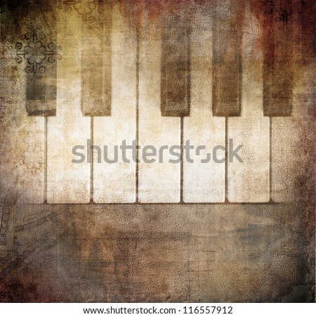 grunge piano background