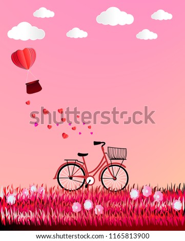 Colorful illustration background,paper art style.