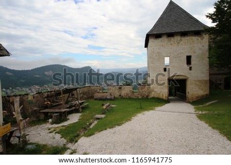 Fine view of Hochosterwitz Castle