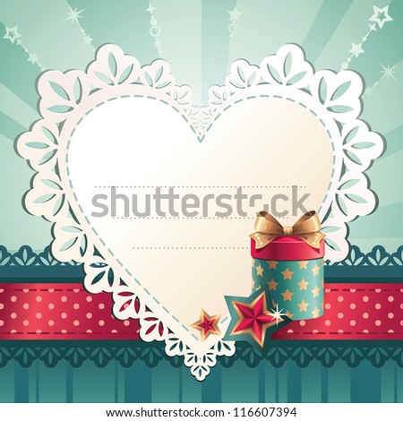 heart message tag