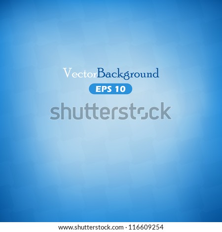 Blue abstract vector background with geometric elements Royalty-Free Stock Photo #116609254