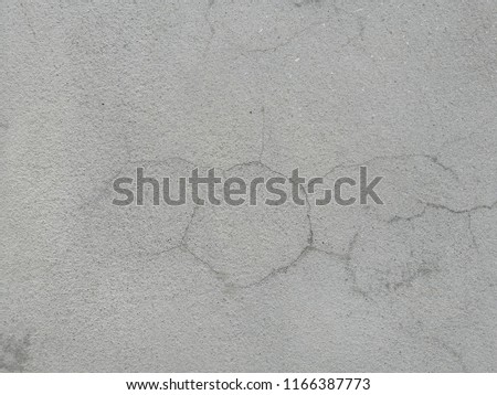 Grunge new concrete cement wall with crack in industrial building, great for your design and texture background