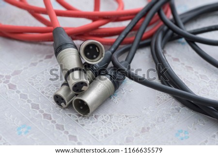 various audio adapter or connector
