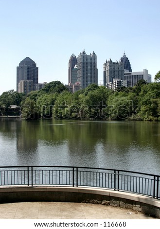 Atlanta Midtown skyline