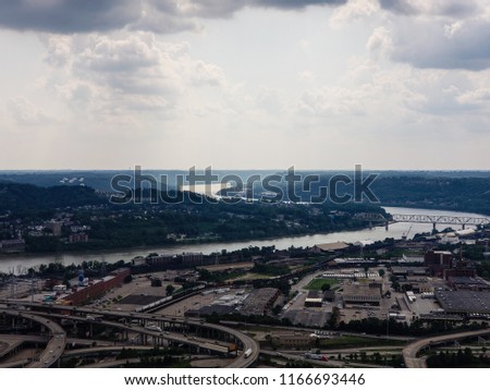 Cincinnati Aerial view from the main tower