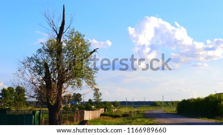 Beautiful landscapes pictures of rural life in Russia 