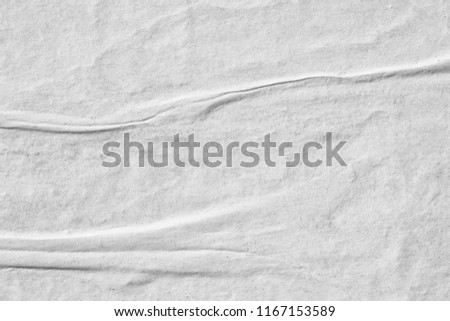 White paper ripped torn background blank creased crumpled posters grunge textures surface backdrop 