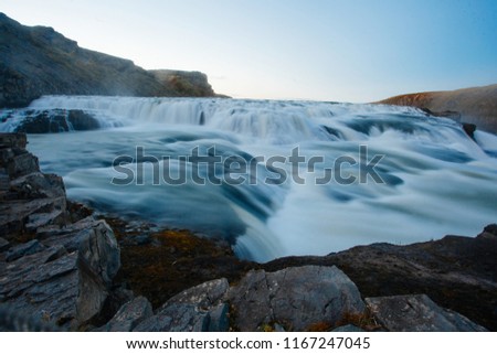 Amazing Gullfoss Waterfall in Iceland