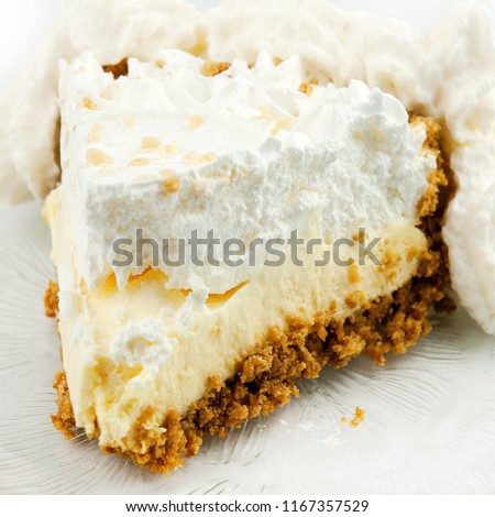 Coconut Cream Pie Royalty-Free Stock Photo #1167357529