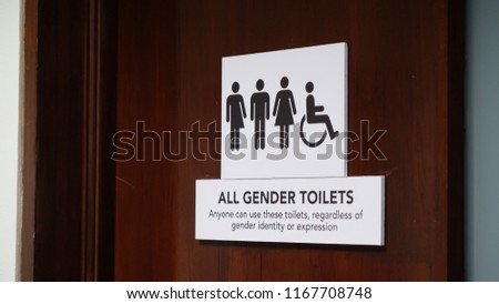 All Gender toilets for everyone are quite common in European Country.