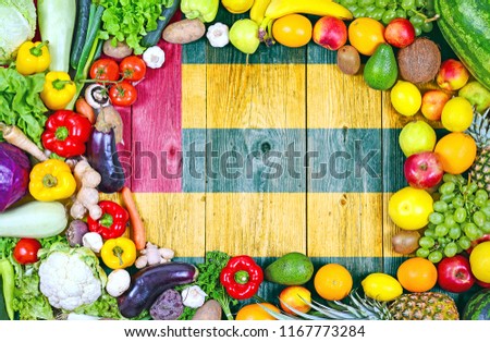 Fresh fruits and vegetables from Togo