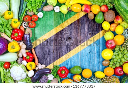Fresh fruits and vegetables from Tanzania