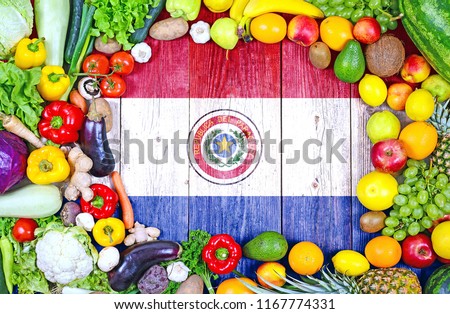 Fresh fruits and vegetables from Paraguay
