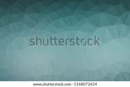 Light BLUE vector abstract polygonal cover. Shining colored illustration in a Brand new style. Brand new design for your business.