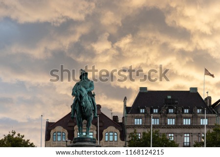 Statue of Karl X Gustav in Malmö