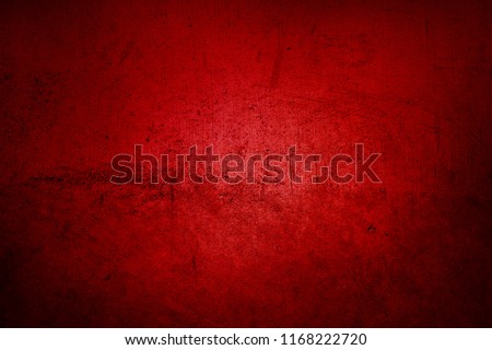 Red grunge textured wall background Royalty-Free Stock Photo #1168222720