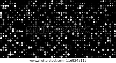Monochrome Halftone Pattern. Abstract Texture with Different Sizes Black Dots on White Fond for Banner, Flyer, Mobile Application. Retro Digital Black and White Background. Vector Texture.