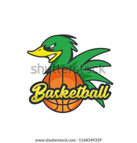 Duck Basketball Club Logo