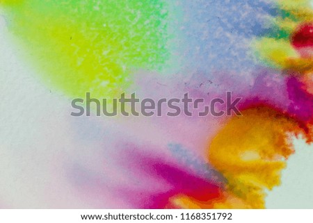 Watercolor seamless texture with brush strokes on background