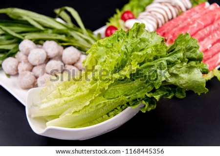 fresh Ingredients for hot pot,chinese food