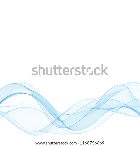 blue. Layout for the design of the cover. Template for advertising. Vector illustration. Abstract wave