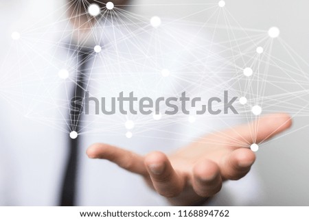 network system in hand