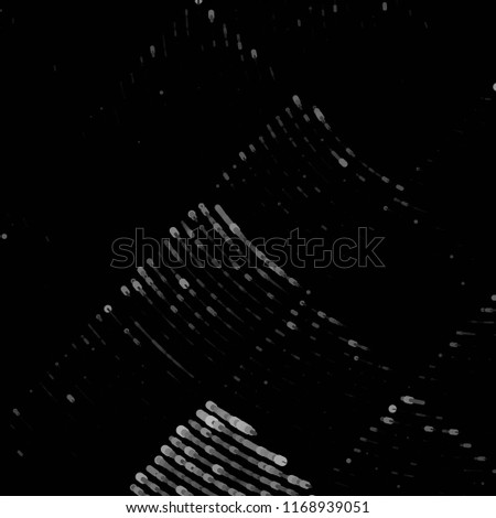 Abstract grunge grid stripe halftone background pattern. Spotted black and white line vector illustration
